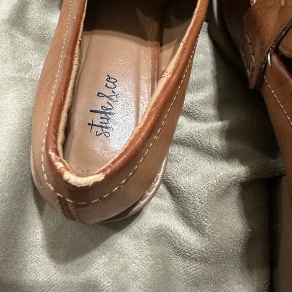 Style & Co. Tan Loafers - Women’s Size 8 - Picture 7 of 9
